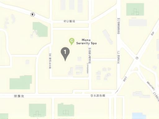 南青山スパの地図