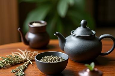 茶道道具とアロマのセット